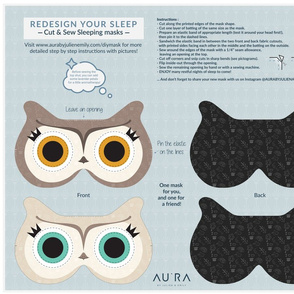 Owls Sleep Mask 