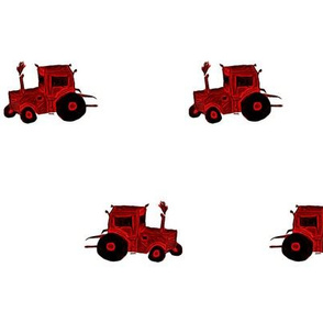 Rustic Red Tractor