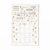 Tea Towel-2019 Coffee Talk