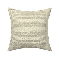 17x21"  Declaration of Independence (NOT for Fat Quarters)