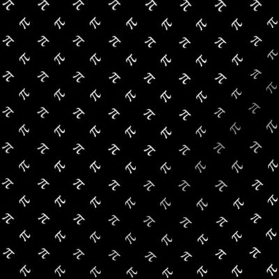 tiny pi diamonds in a grid (white on black)