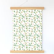 8" Floral Dreams Background