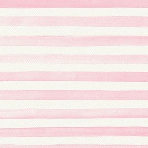 Blush Watercolor Stripes