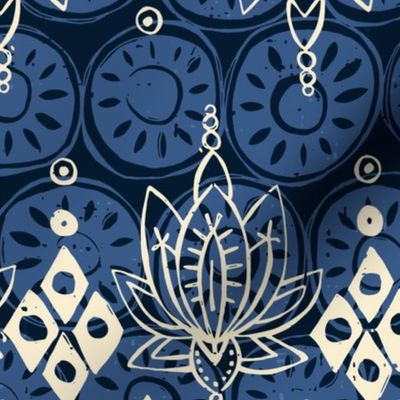 lotus diamond indigo