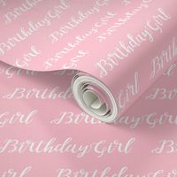birthday girl fabric and wrap