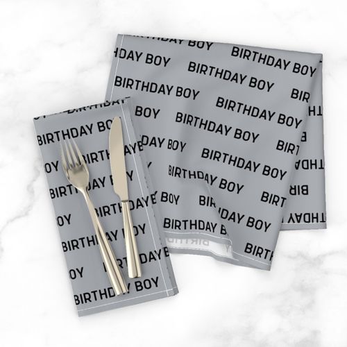 birthday boy fabric and wrap