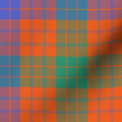 Ross clan tartan, 8" ancient colors