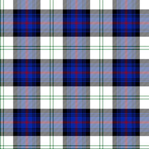 Sutherland Old dress tartan, 6", modern colors