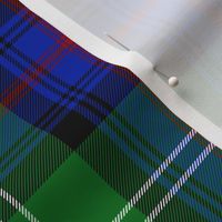 Sutherland Old tartan, 6", modern colors, from Vestiarium Scoticum, c. 1829