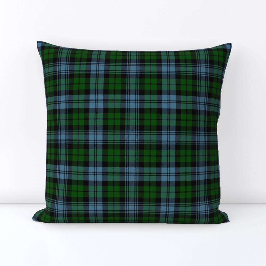 Sutherland Black Watch tartan, 6" dark