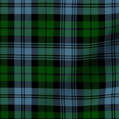 Sutherland Black Watch tartan, 6" dark