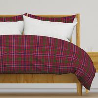 MacRae red tartan #2, 6" muted colors - c.1850 Wilson's of Bannockburn