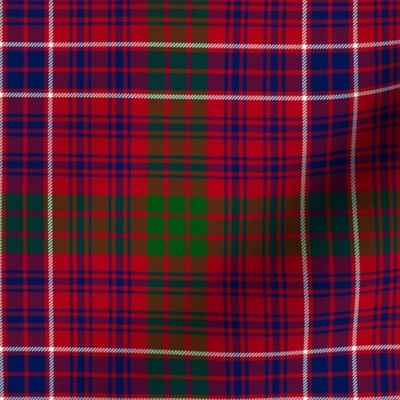 MacRae red tartan #2, 6" muted colors - c.1850 Wilson's of Bannockburn