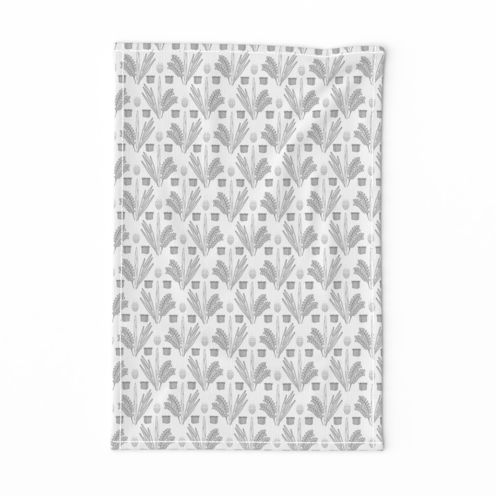 Sukkot Toile de Jouy, Black on White