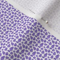 Purple Spots Cheetah Dots Rocks Periwinkle ) 