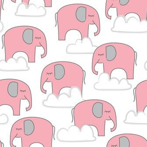 pink elephants-and-clouds