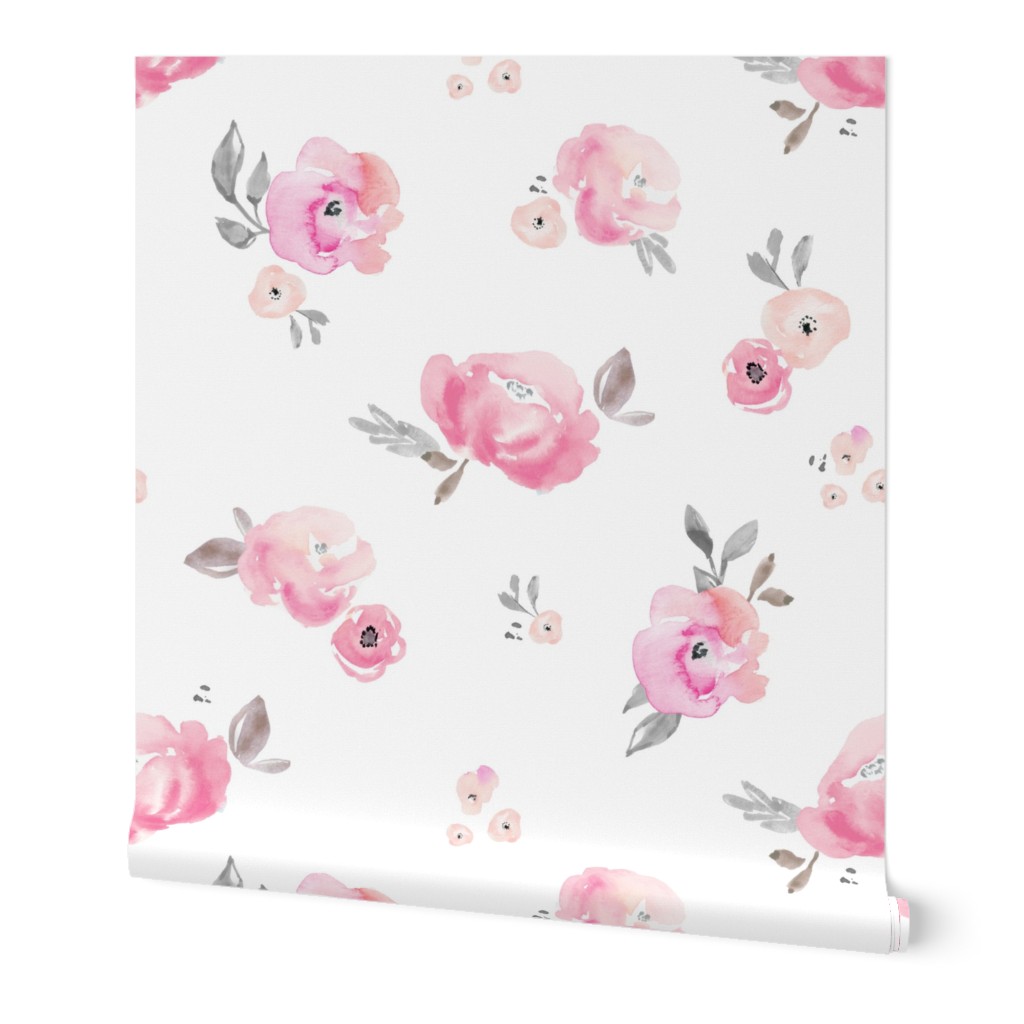 Blush Pastel Floral Rose