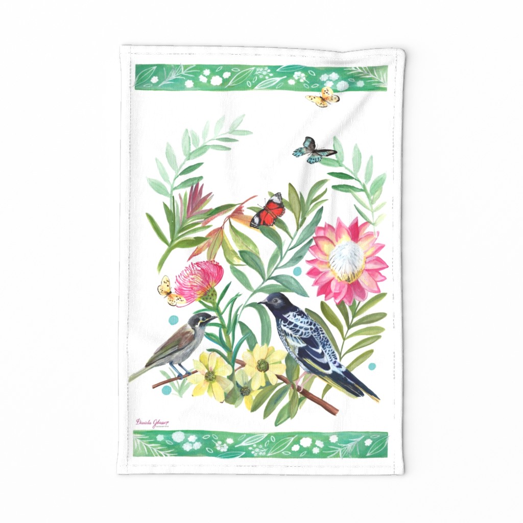 HoneyeatersTeatowel  ©DanielaGlassop