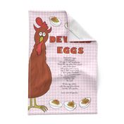 Deviled Eggs Tea Towel