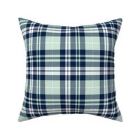 fall plaid (mint, navy, white) || the bear creek collection