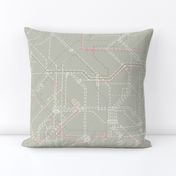 Public Transport Network Sand Gray