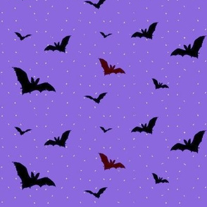 Purple Night Bats 