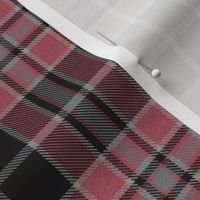 Pink, Gray and Black Plaid