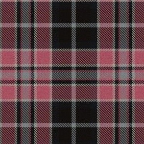 Pink, Gray and Black Plaid