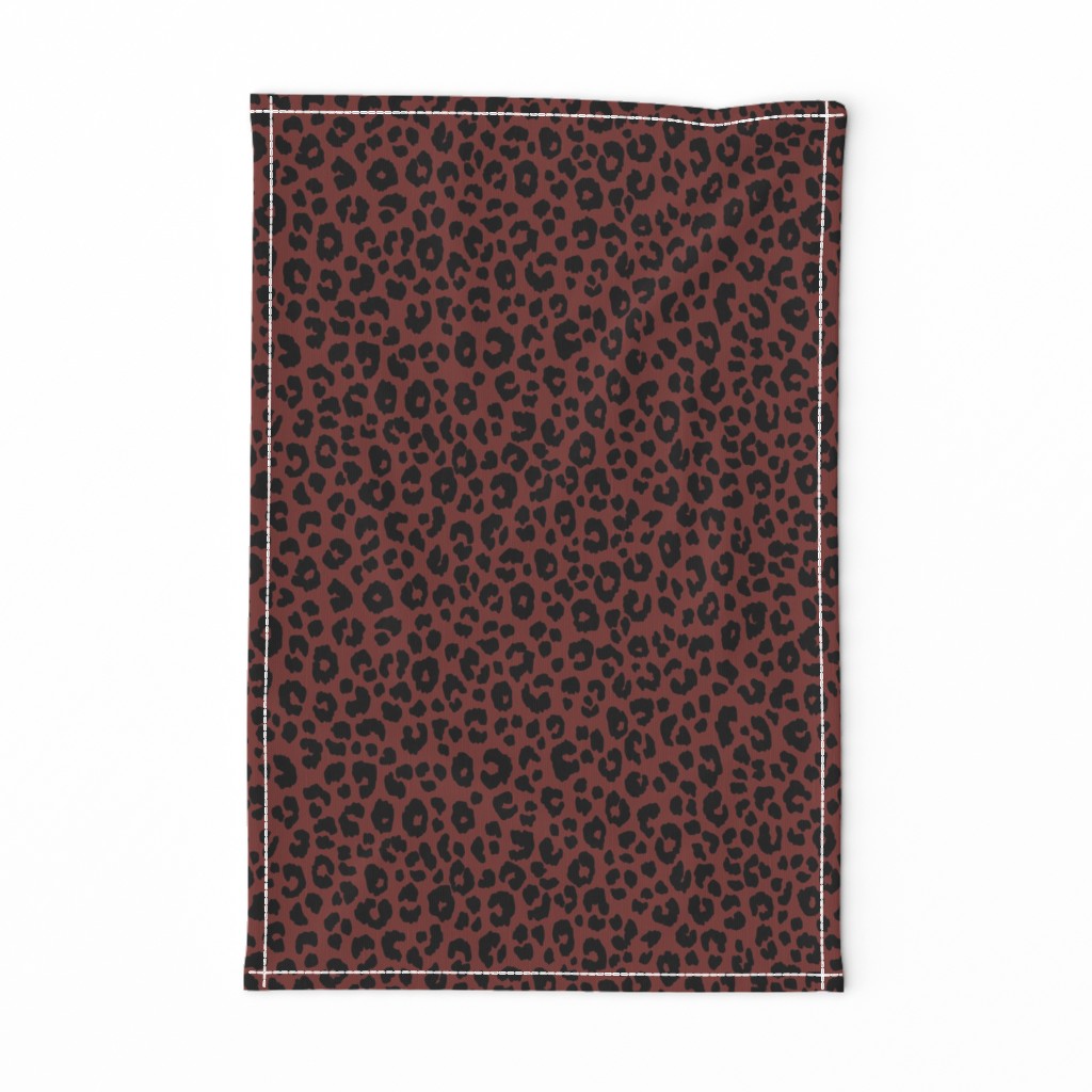 Red Brown - Leopard