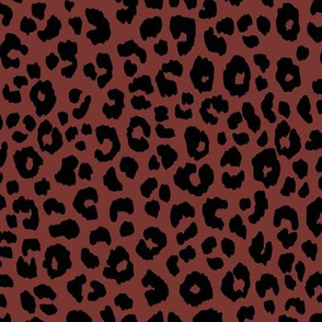 Red Brown - Leopard