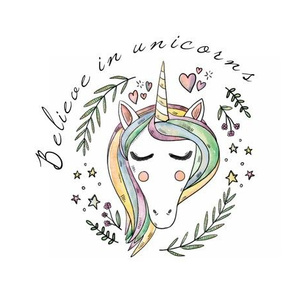 believe in unicorns lovey