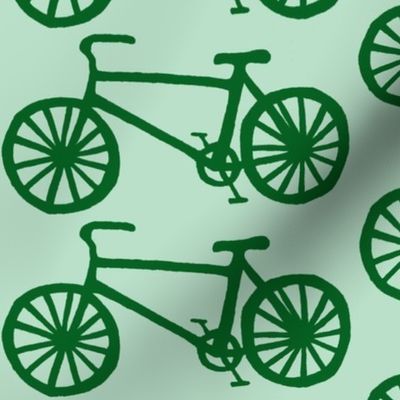 Bicycle in Green & mint
