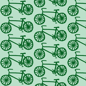 Bicycle in Green & mint