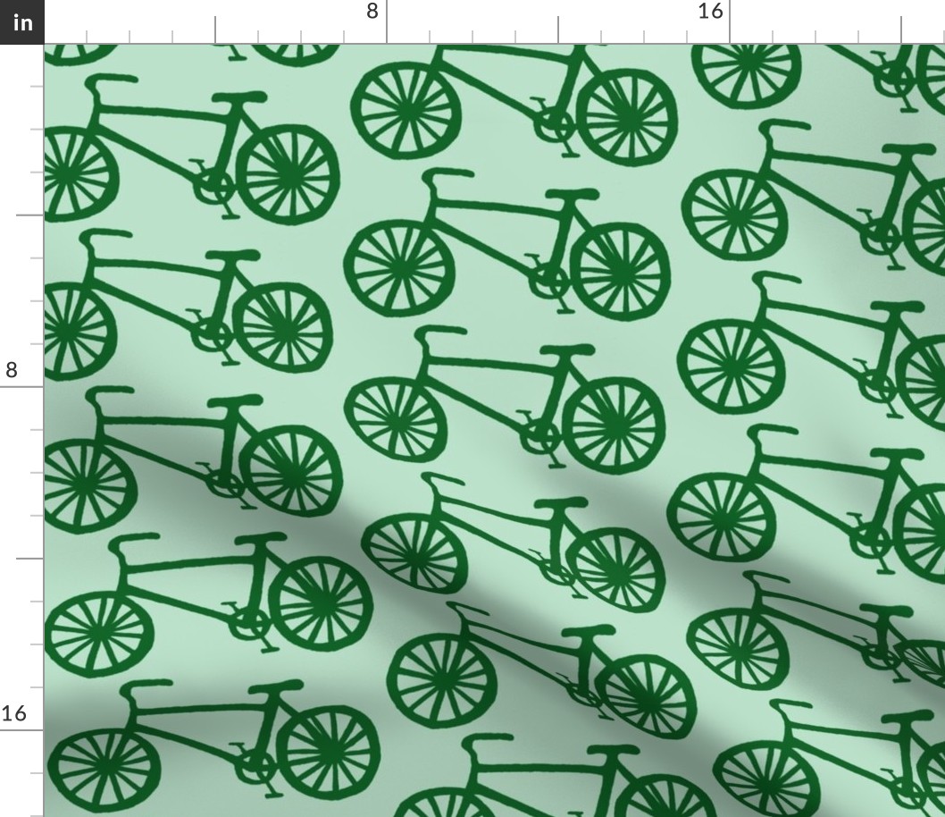 Bicycle in Green & mint