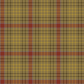 Sutherland of Duffus tartan, 6",  c.1715