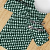 green gingham