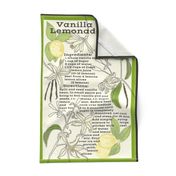 Vanilla Lemonade Recipe Tea Towel