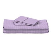 tiny gingham amethyst purple