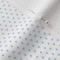 8" Blue Polka Dots 