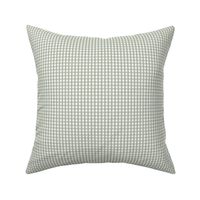 tiny gingham sage green