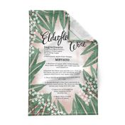 Elderflower Wine Teatowel