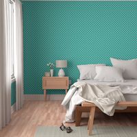 turquoise polka dots - pantone color of the year 2010