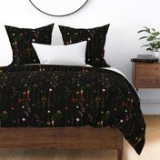 Floral Wallroll - dark