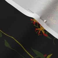 Floral Wallroll - dark