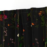 Floral Wallroll - dark