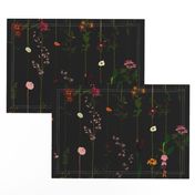 Floral Wallroll - dark