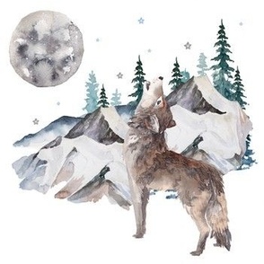 7" Wolf Winter