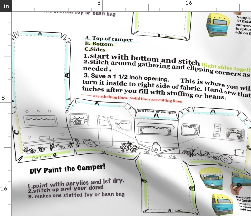 DIY cut and sew Camper 