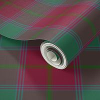 Connacht/Connaught Irish District tartan #1, 6" red/green