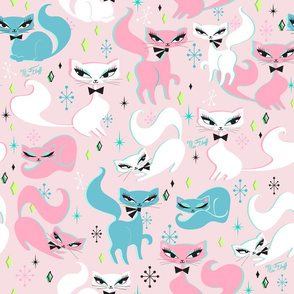 Swanky Kittens  Pink- MEDIUM